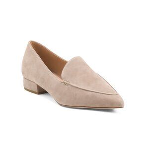 COLE HAAN Irish Coffee Suede Valantina Comfort Loafers